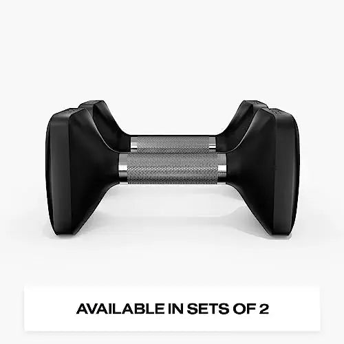 Peloton Dumbbells | Ergonomically Designed Pair of Cast Iron Weights - Black Peloton