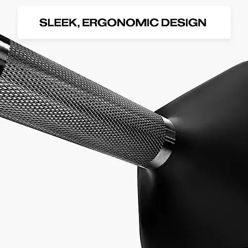 Peloton Dumbbells | Ergonomically Designed Pair of Cast Iron Weights - Black Peloton