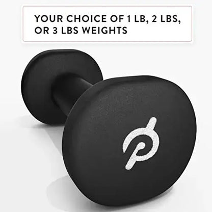 Peloton Light Weights | Set of 2 Sweat-Proof Weights with Nonslip Grip, 1-3 LBS Peloton