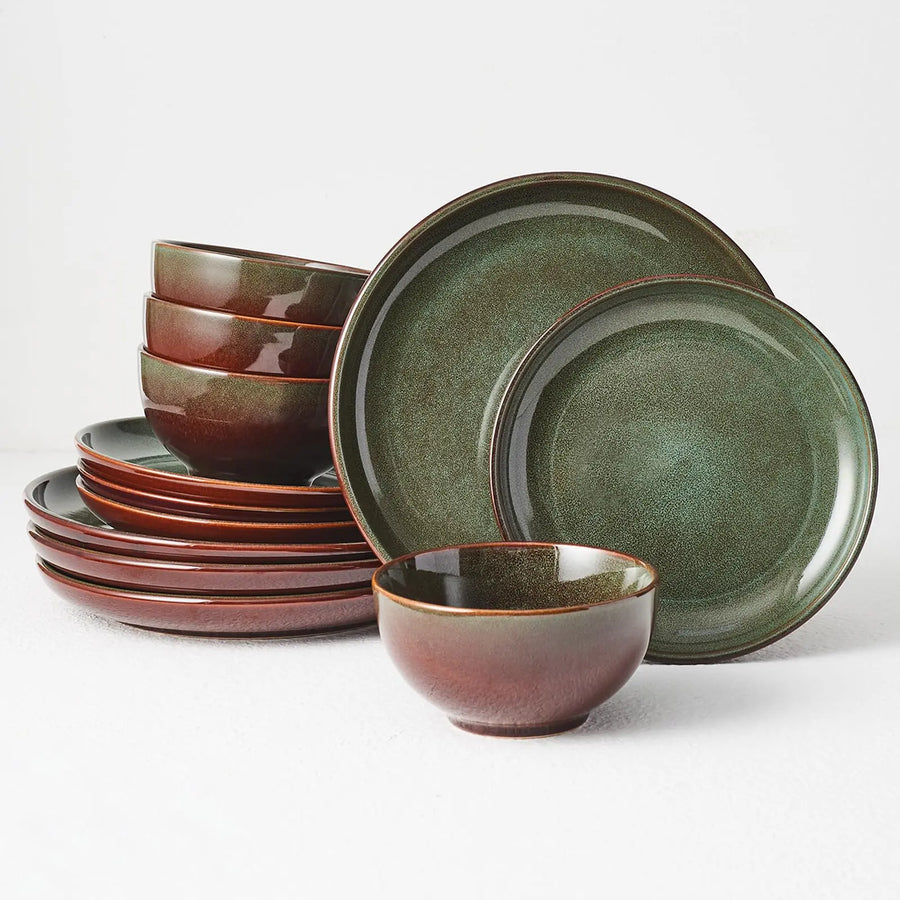 Pokini Stoneware Dinnerware Set