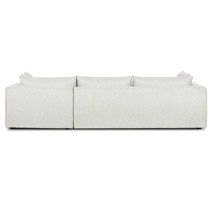 Poly and Bark Marcel Sectional, Right-Facing - Bright Ash