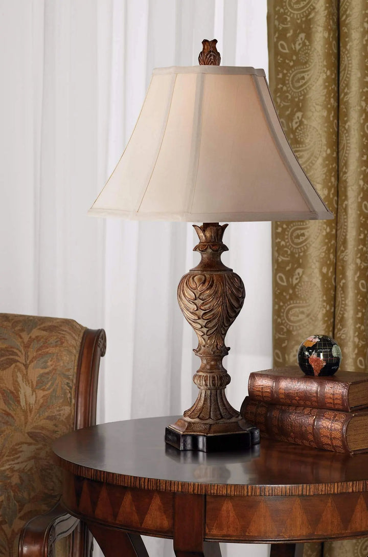 Regio 25 1/2" High Table Lamp Acanthus Leaf Urn Shaped Urn-Shaped