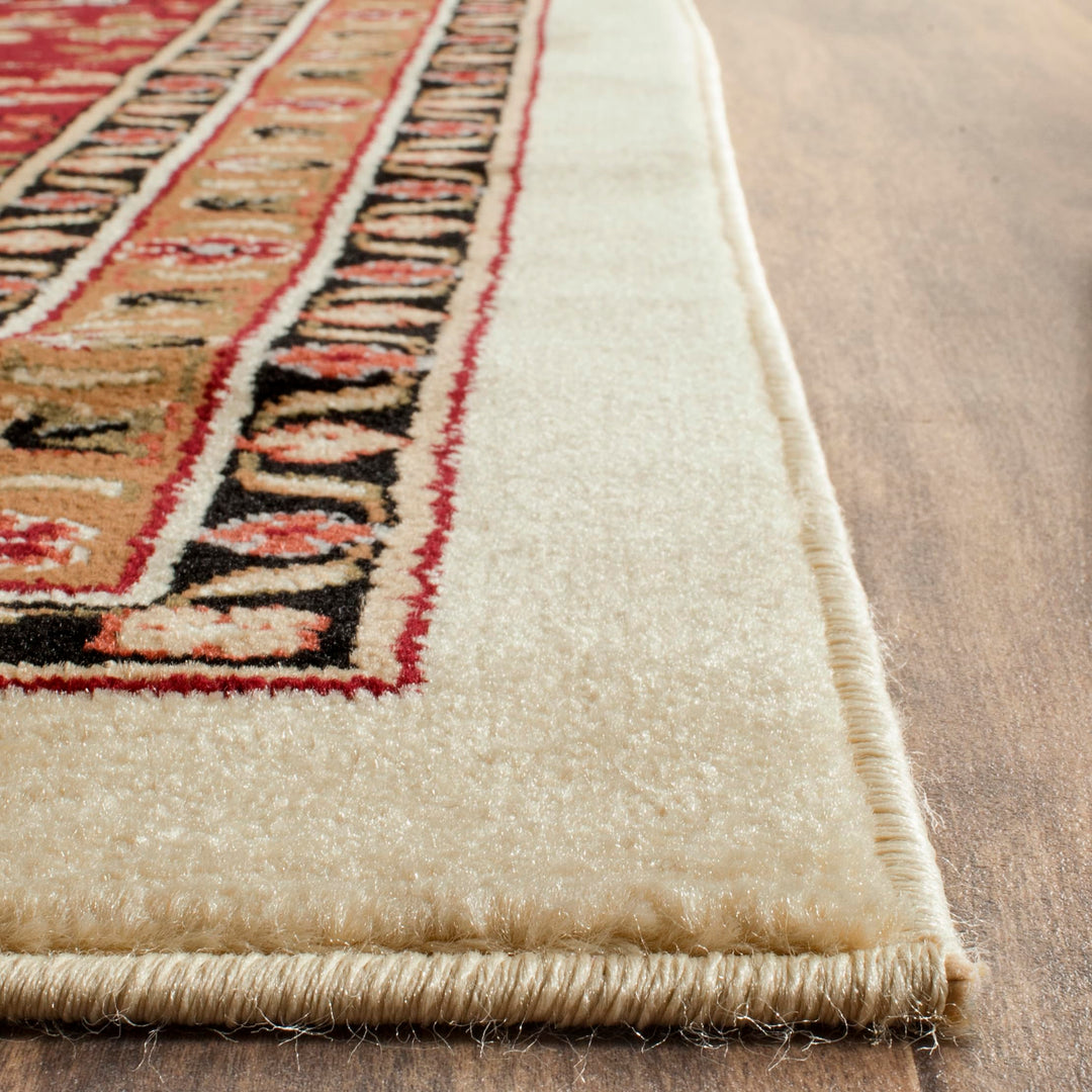 SAFAVIEH Area Rug 8x10 - Lyndhurst Collection - Large - Ivory &amp; Red, Traditional Oriental Design, Non-Shedding &amp; Easy to Clean, Ideal for Living Room, Bedroom, Dining Space (LNH331A) 