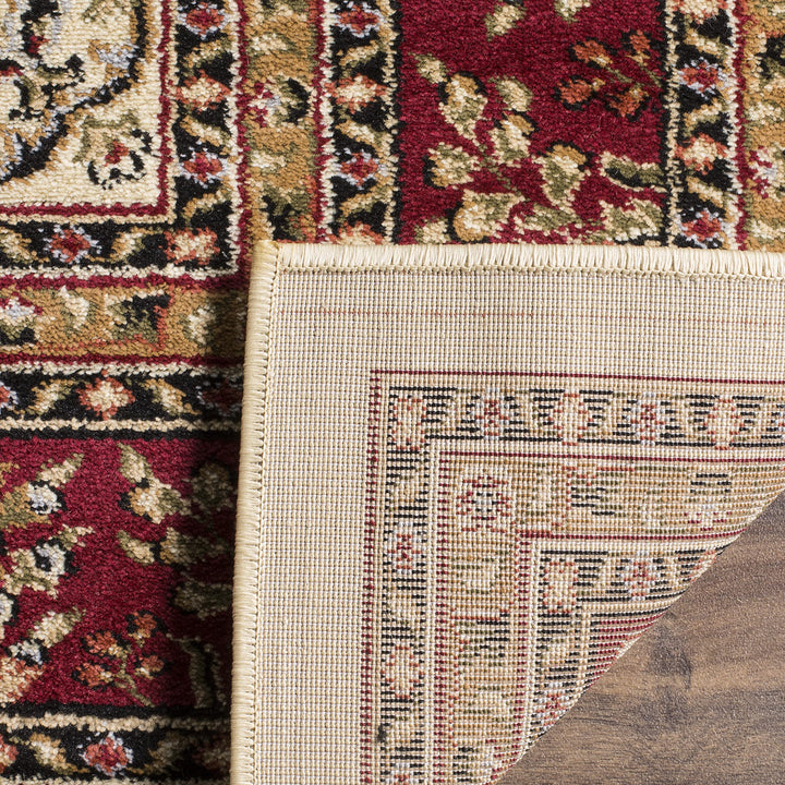 SAFAVIEH Area Rug 8x10 - Lyndhurst Collection - Large - Ivory &amp; Red, Traditional Oriental Design, Non-Shedding &amp; Easy to Clean, Ideal for Living Room, Bedroom, Dining Space (LNH331A) 