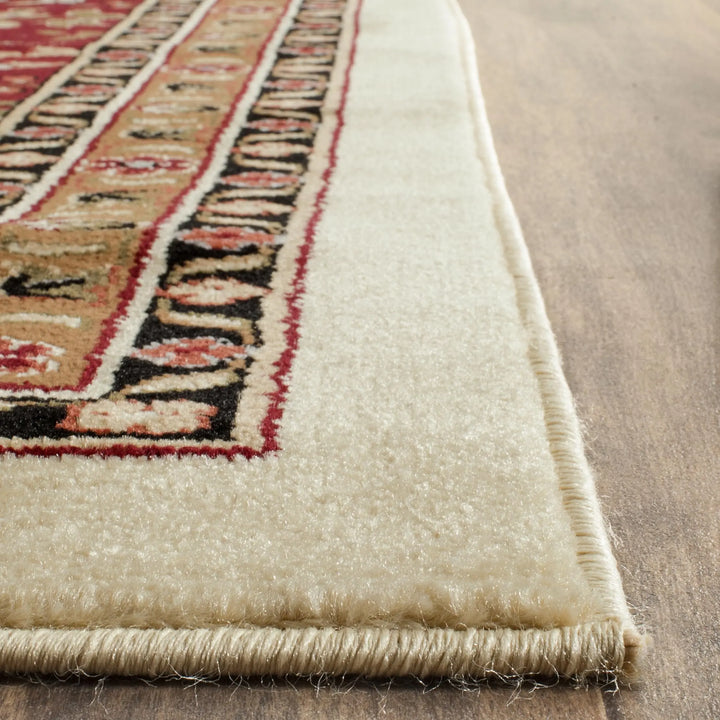 SAFAVIEH Area Rug 8x10 - Lyndhurst Collection - Large - Ivory &amp; Red, Traditional Oriental Design, Non-Shedding &amp; Easy to Clean, Ideal for Living Room, Bedroom, Dining Space (LNH331A) 