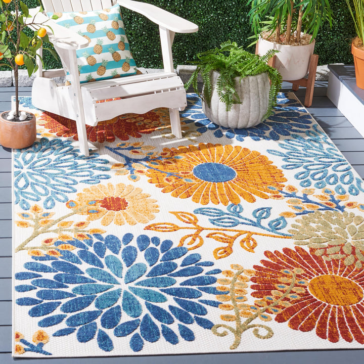 SAFAVIEH Washable Rug Outdoor Cabana Collection - 5&