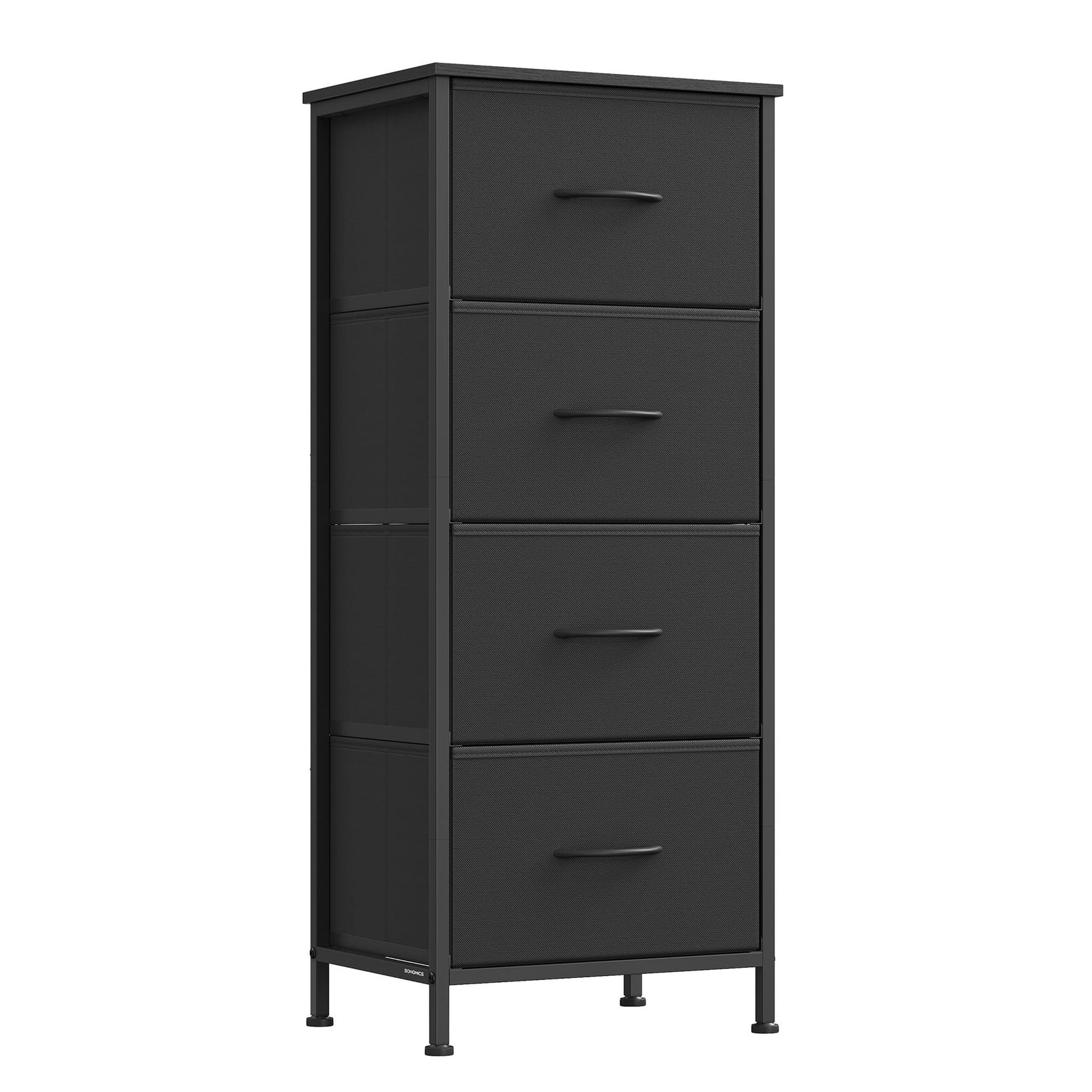 SONGMICS BELLAH 4-Drawer Dresser - Ink Black 