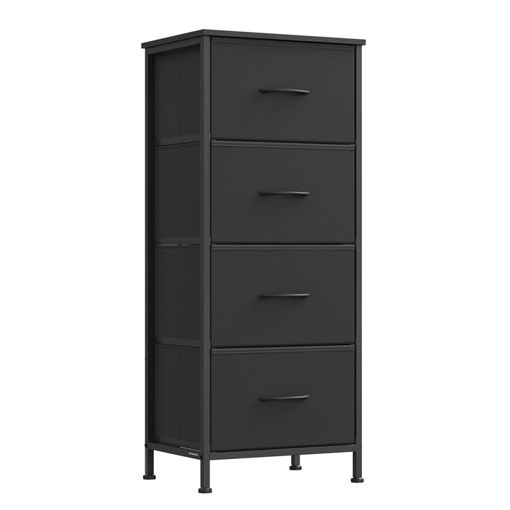 SONGMICS BELLAH 4-Drawer Dresser - Ink Black 