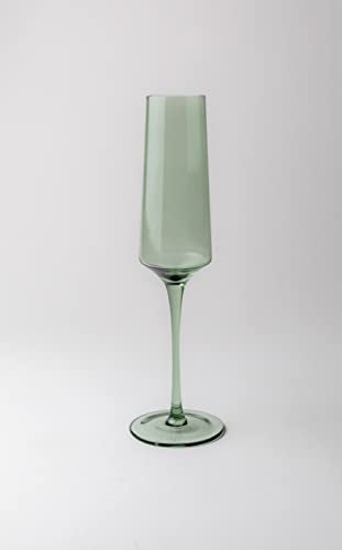 Saludi Colored Champagne Flutes