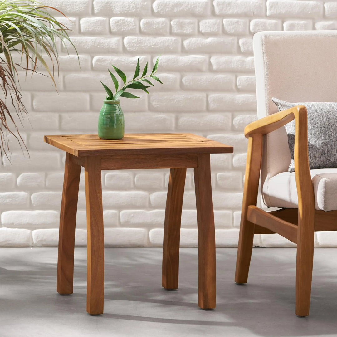 Selma Scandinavian End Table, Minimalist Design for Modern Home Interiors