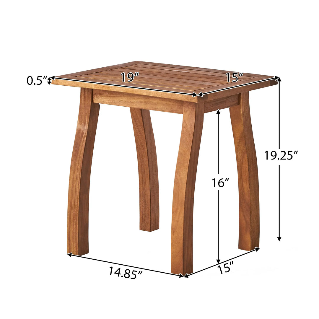 Selma Scandinavian End Table, Minimalist Design for Modern Home Interiors