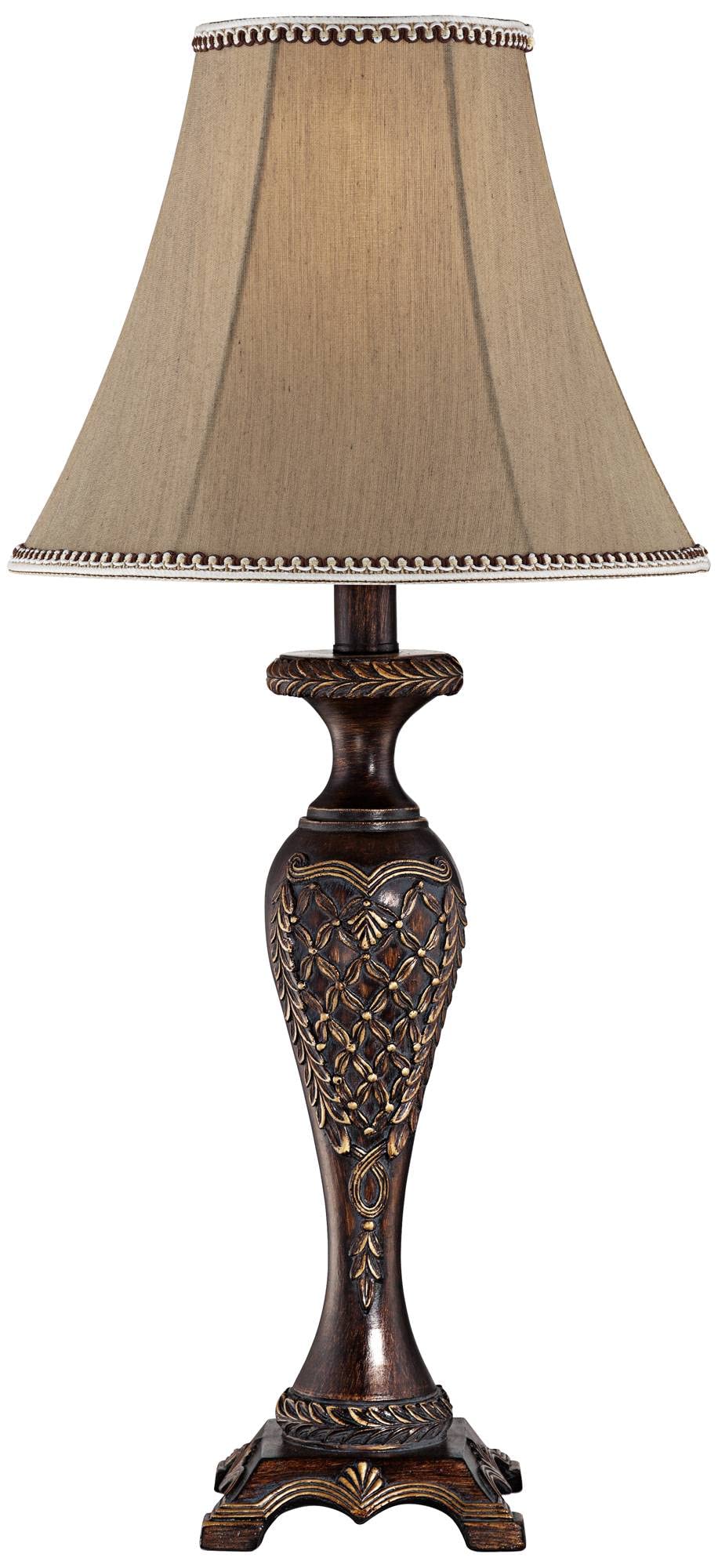 Shaylee Table Lamp, 23 1/2", Bronze Candlestick Cottage Style 