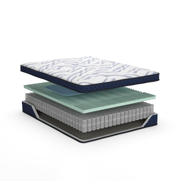 Signature Design by Ashley 12 Inch Hybrid Mattress Queen 
