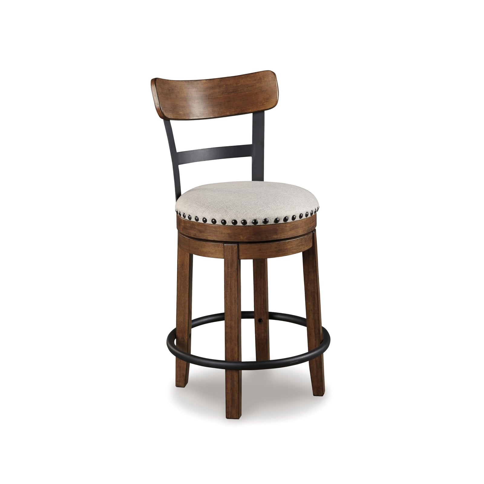 Signature Design by Ashley Valebeck Counter Height Bar Stool, Brown 