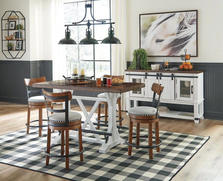 Signature Design by Ashley Valebeck Counter Height Bar Stool, Brown 