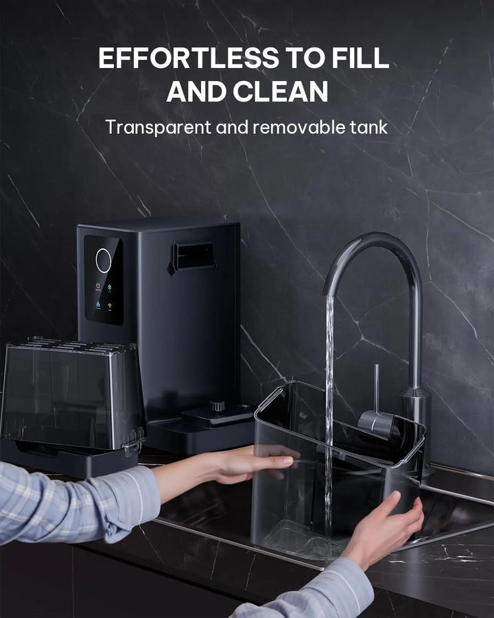 Silonn Nugget Ice Maker Countertop with APP & Voice Control, Self Cleaning Ice Machine with 3L Large Water Tank, 40 lbs/24H Soft Chewable Ice, Portable Pebble Ice Maker for Home, Kitchen and Party 