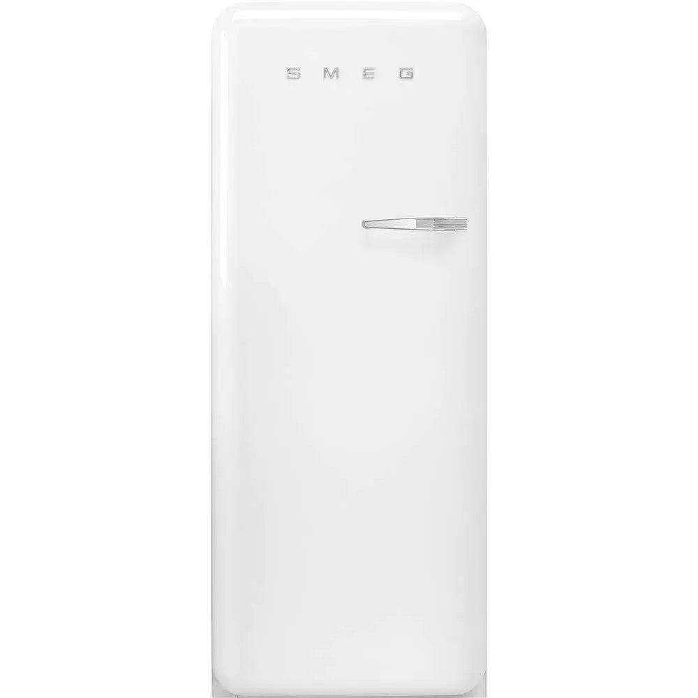 Smeg Fridge, FAB28 50's Retro Style Aesthetic Top Freezer Refrigerator - White 