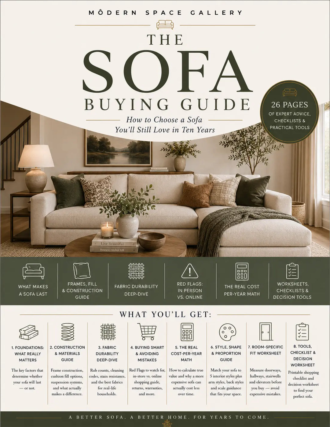 Sofa Buying Guide