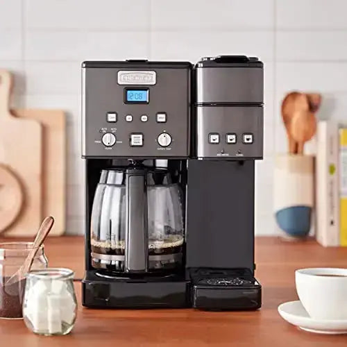 Cuisinart Coffee Center Coffee Maker | Single-Serve Brewer - Black/Stainless Steel Cuisinart