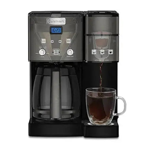 Cuisinart Coffee Center Coffee Maker | Single-Serve Brewer - Black/Stainless Steel Cuisinart