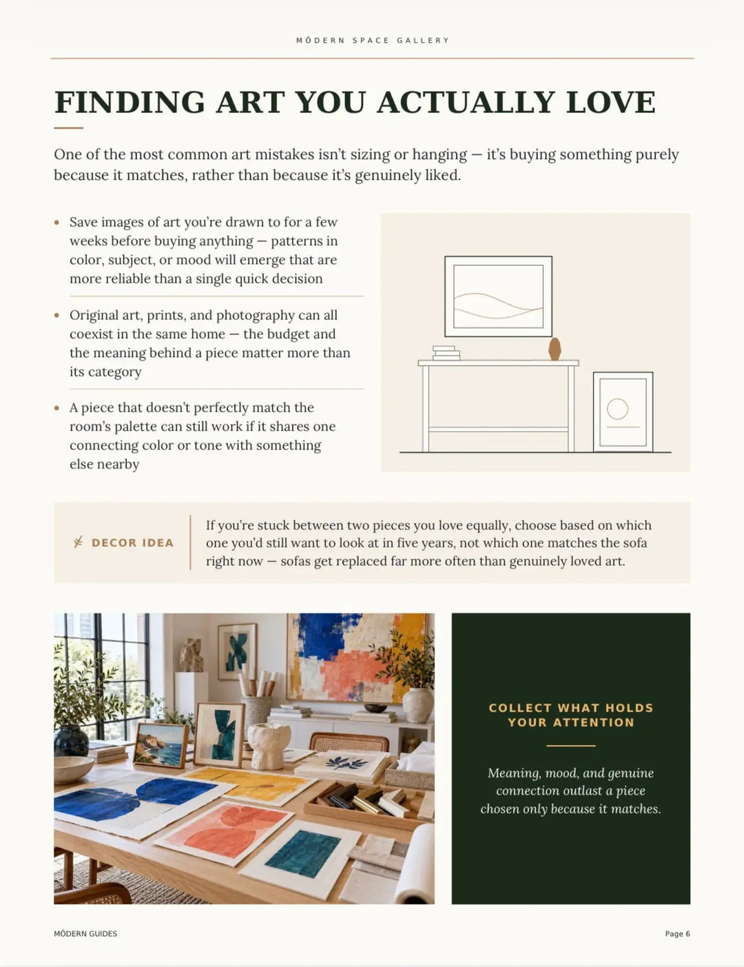 The Art &amp; Gallery Wall Guide