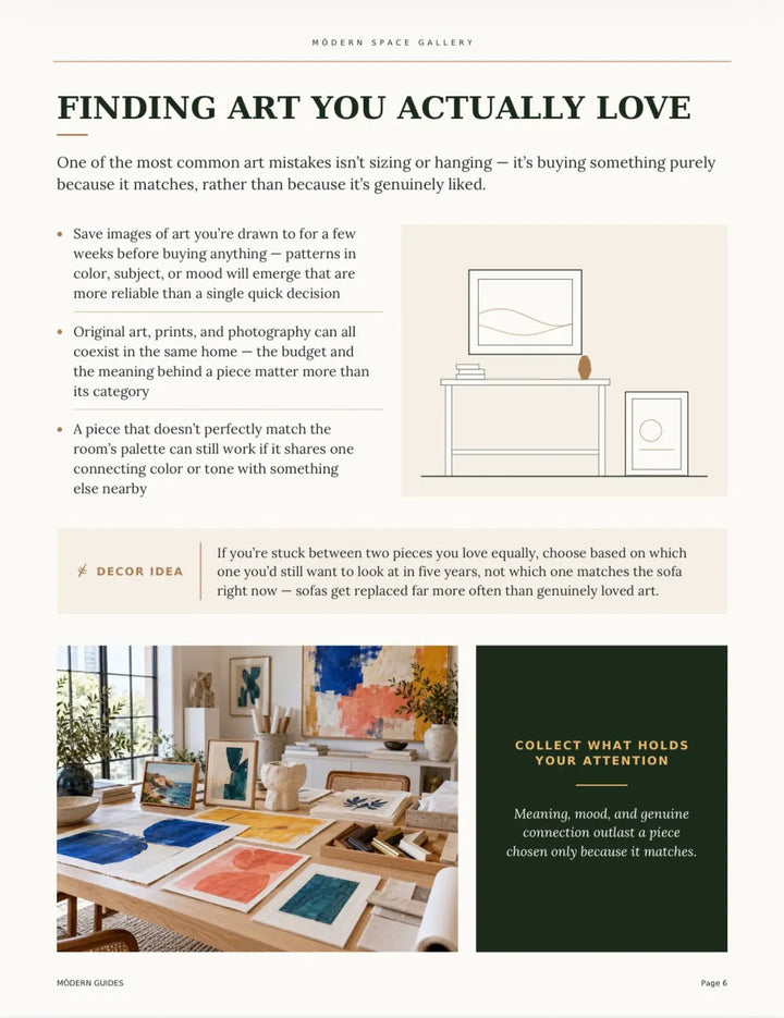 The Art &amp; Gallery Wall Guide