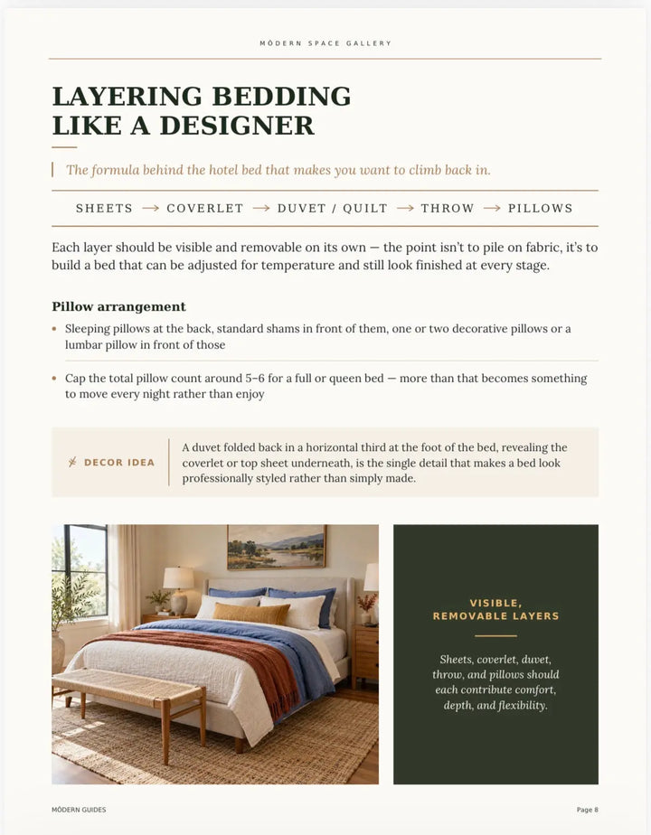 The Bedroom Styling Guide