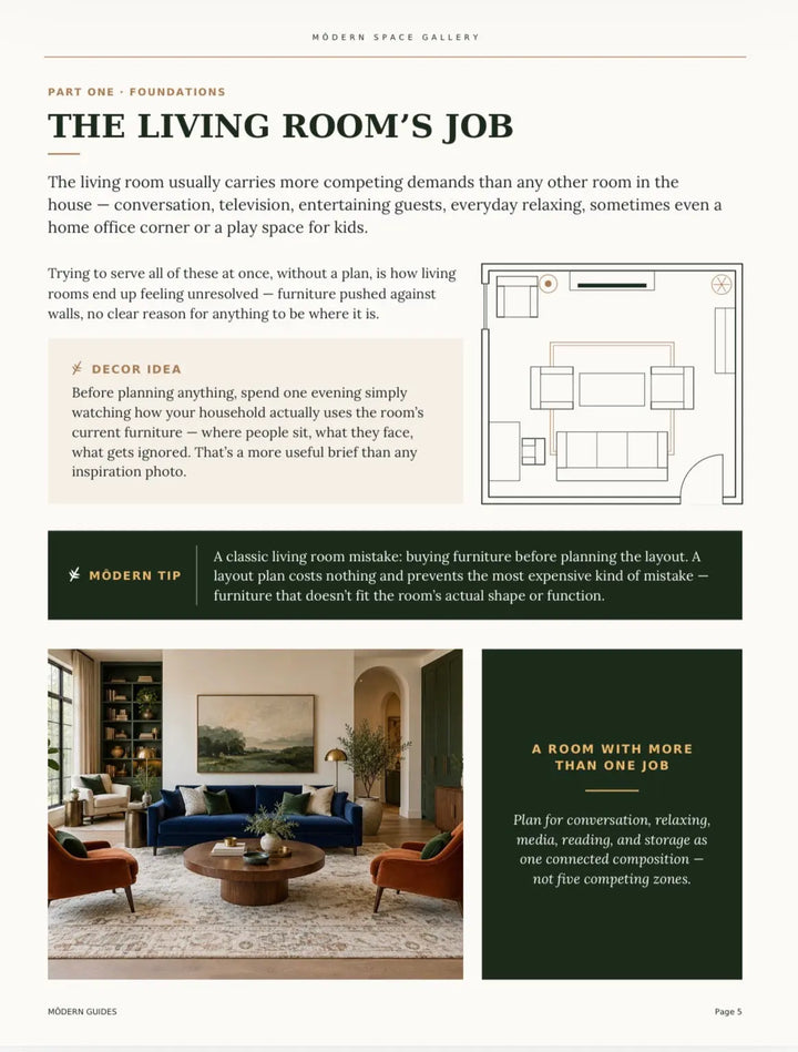 The Living Room Guide