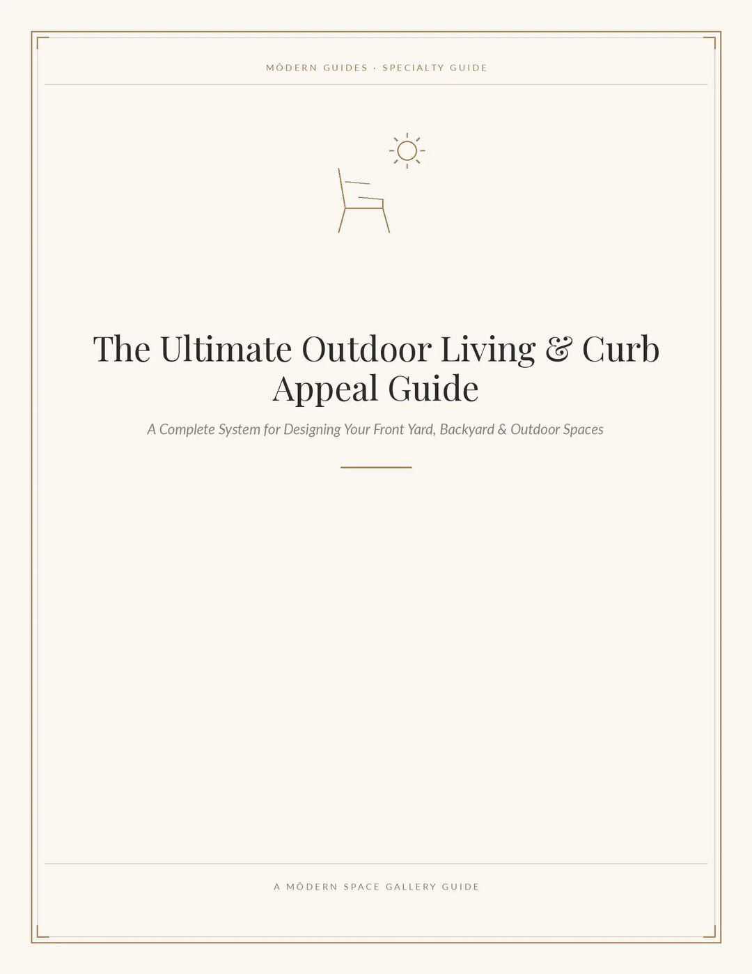 The Ultimate Outdoor Living & Curb Appeal Guide 