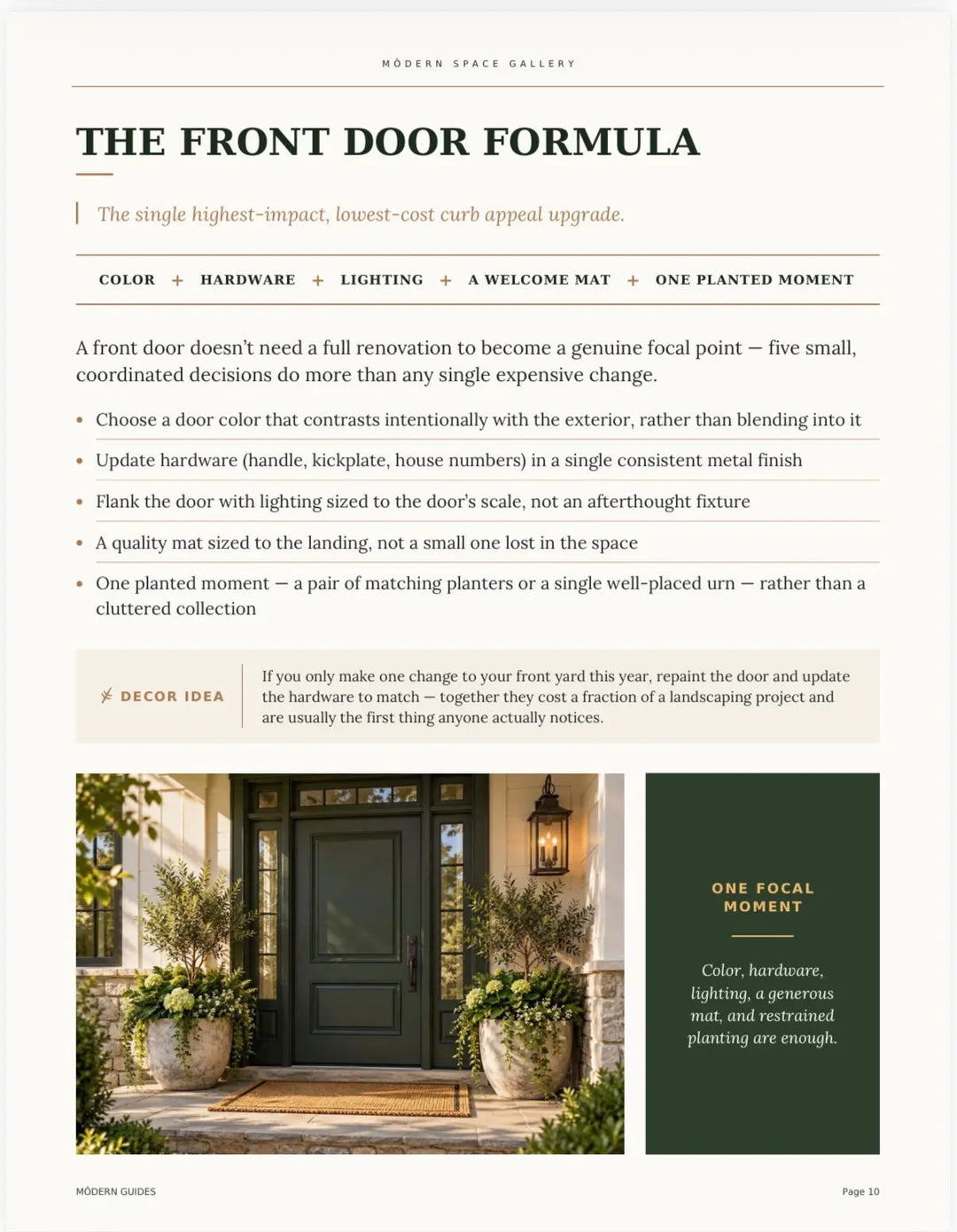 The Ultimate Outdoor Living &amp; Curb Appeal Guide