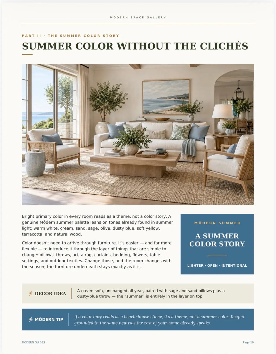 The Ultimate Summer Home Guide