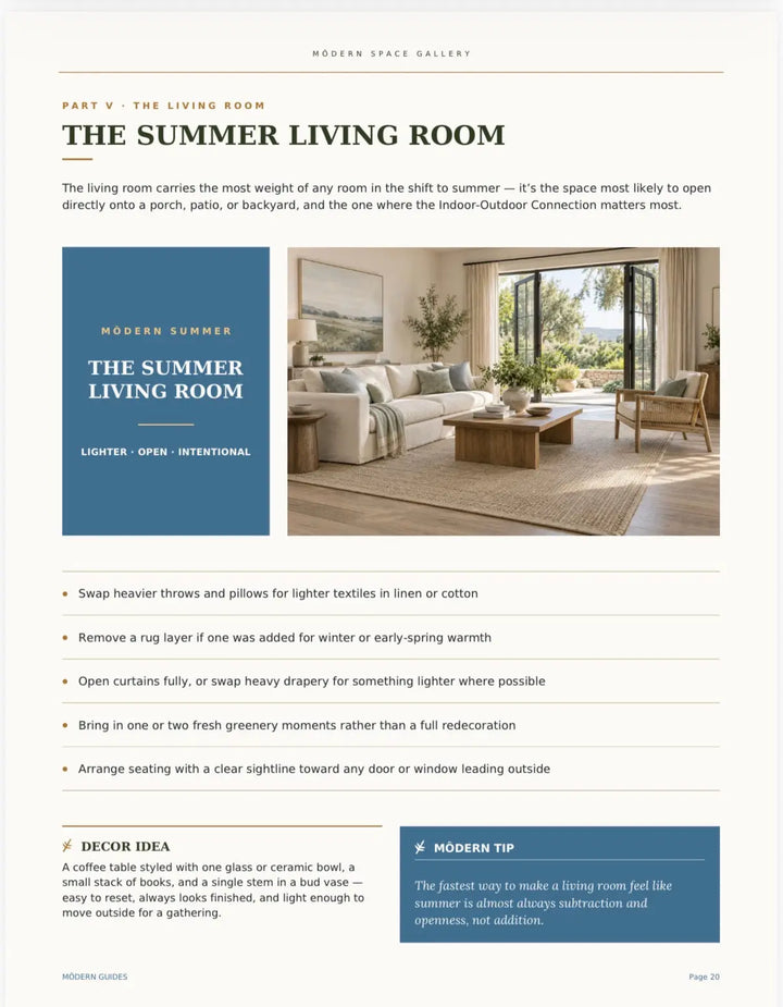 The Ultimate Summer Home Guide