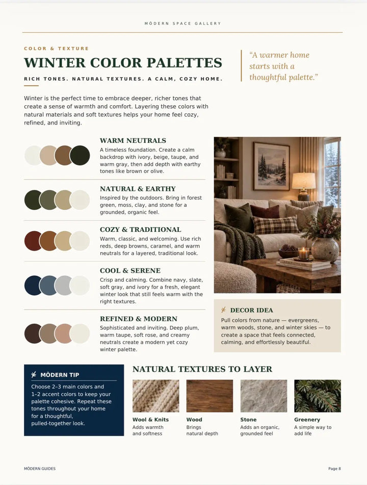 The Ultimate Winter Home Guide