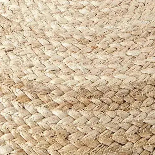 Signature Design by Ashley Sweed Valley Jute Pouf - Beige/White