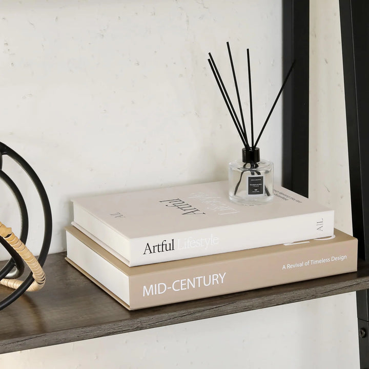 Aesthetic Decorative Books Set of 2 - Stylish Boxes for Coffee Table Decor 