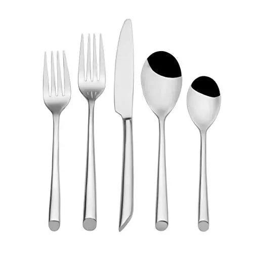 42-Piece Forged Stainless Steel Flatware Set, Service for 8 - Silver Towle Living