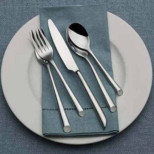 42-Piece Forged Stainless Steel Flatware Set, Service for 8 - Silver Towle Living