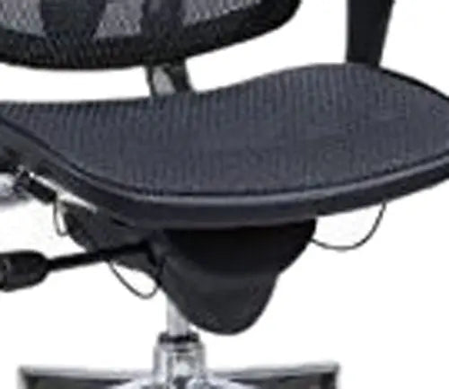 Ergohuman Office Chair with Headrest | Swivel Mesh Chair - Black Ergohuman