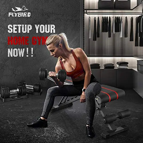 Flybird foldable best sale workout bench