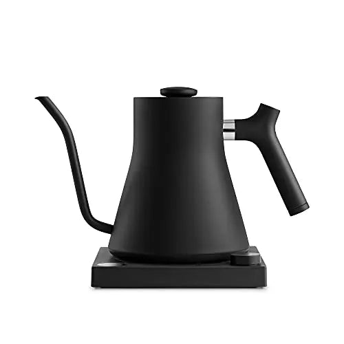 Fellow Stagg EKG Electric Gooseneck Stainless Steel Kettle 0.9 L Matte Black, 0.9 Liter Fellow