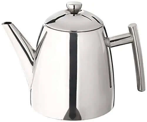 Frieling Teapot with Infuser, 34 OZ, USA 18/10 Stainless Steel