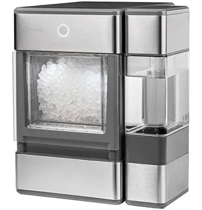 GE Profile Opal | Countertop Nugget Ice Maker with Side Tank - Stainless Steel Finish GE
