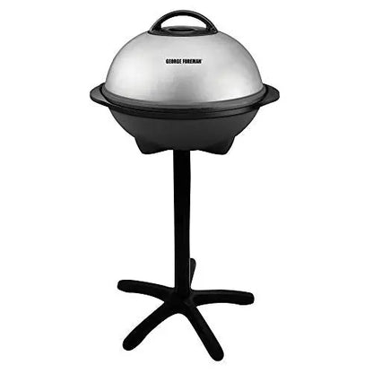 George Foreman Grill | Indoor/Outdoor Electric Grill, GGR50B - Silver George Foreman