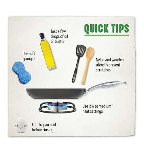 GreenLife Classic Pro Healthy Ceramic Nonstick Cookware 12-Piece Set - Light Gray GreenLife