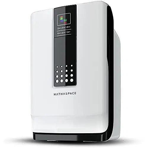 HATHASPACE Air Purifier for Home Large Room with True HEPA Air Filter - HSP001 - White HATHASPACE