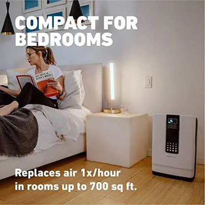 HATHASPACE Air Purifier for Home Large Room with True HEPA Air Filter - HSP001 - White HATHASPACE
