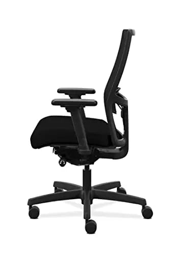 HON Office Chair Ignition 2.0 | Ergonomic Chair with Mesh Back - Black HON