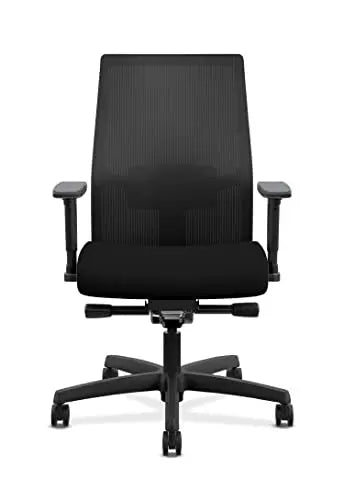 HON Office Chair Ignition 2.0 | Ergonomic Chair with Mesh Back - Black HON