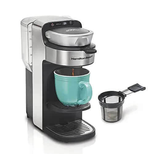 Hamilton Beach The Scoop Single Serve Coffee Maker - Stainless Steel Hamilton Beach