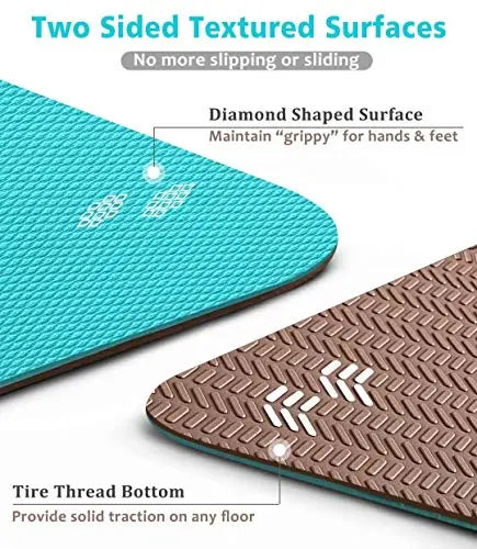 Heathyoga Eco-Friendly Non Slip Yoga Mat, SGS Certified TPE Material - 72x  26 – Môdern Space Gallery
